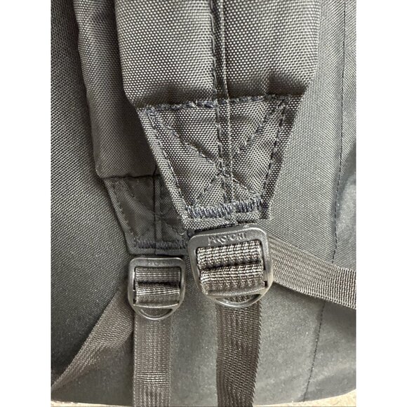 Vintage JanSport Brown Green Backpack: Floral Print. 2 Zippers. 16'x11.5'x5.5' - Picture 10 of 11